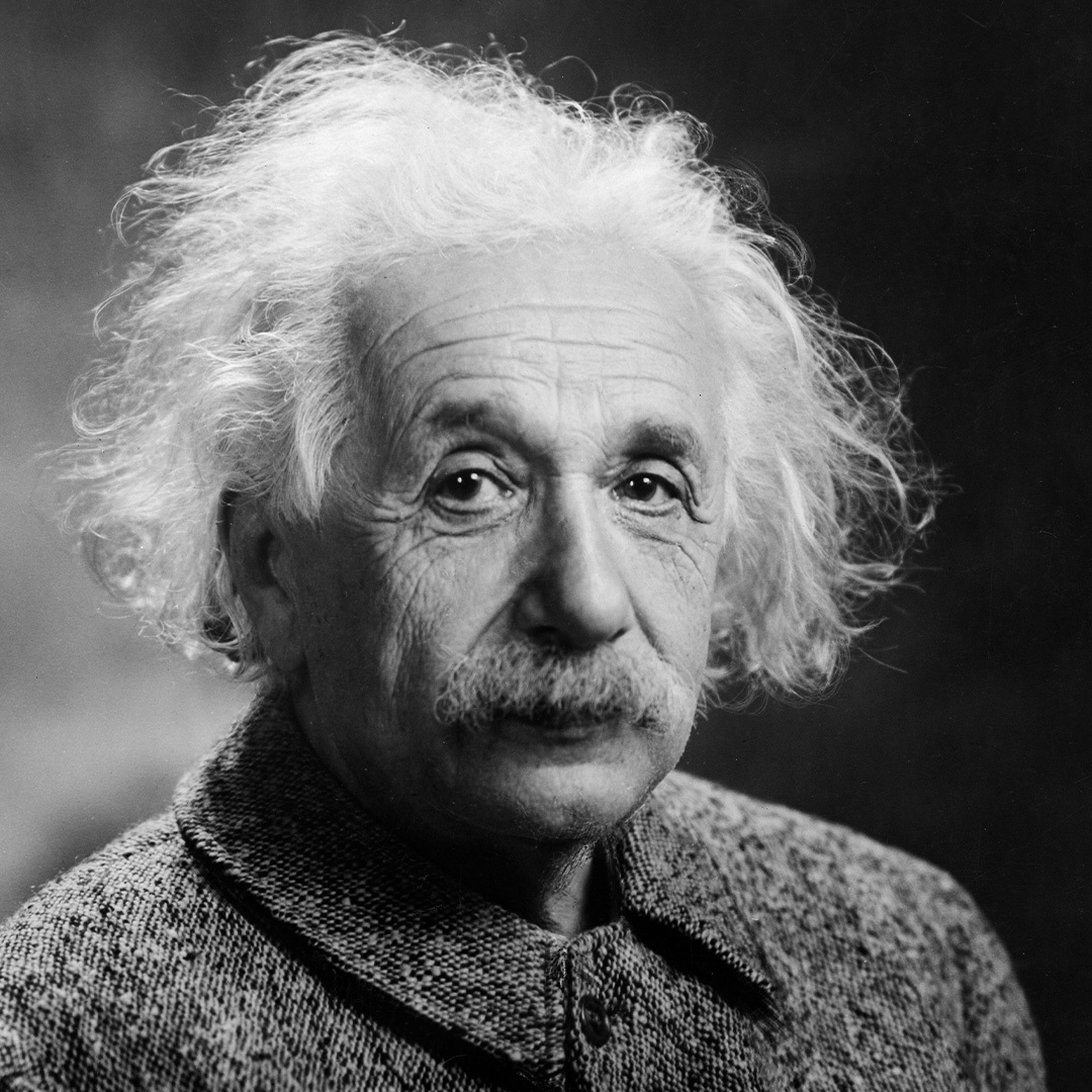 Portrait d’Albert Einstein en 1947.