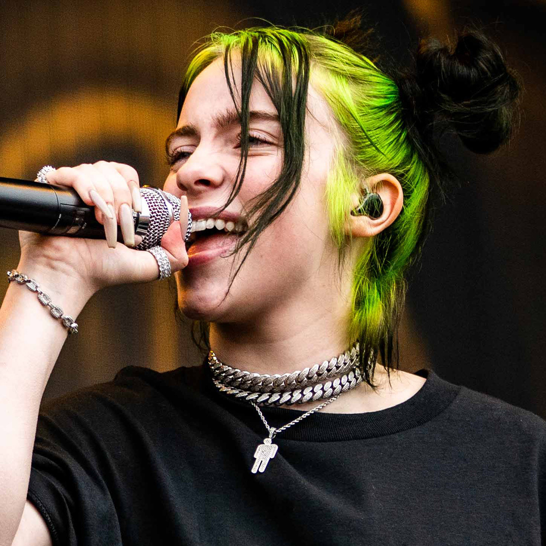 Billie Eilish en concert.