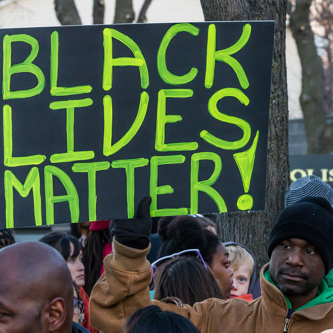 Manifestation BLM à Minneapolis, Minnesota