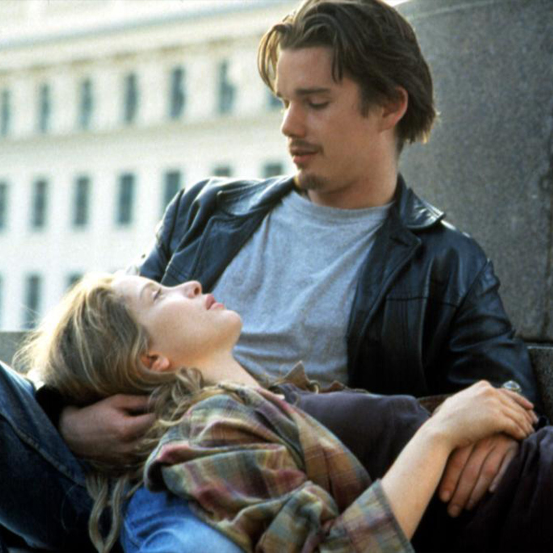 Ethan Hawke et Julie Delpy dans Before Sunrise.