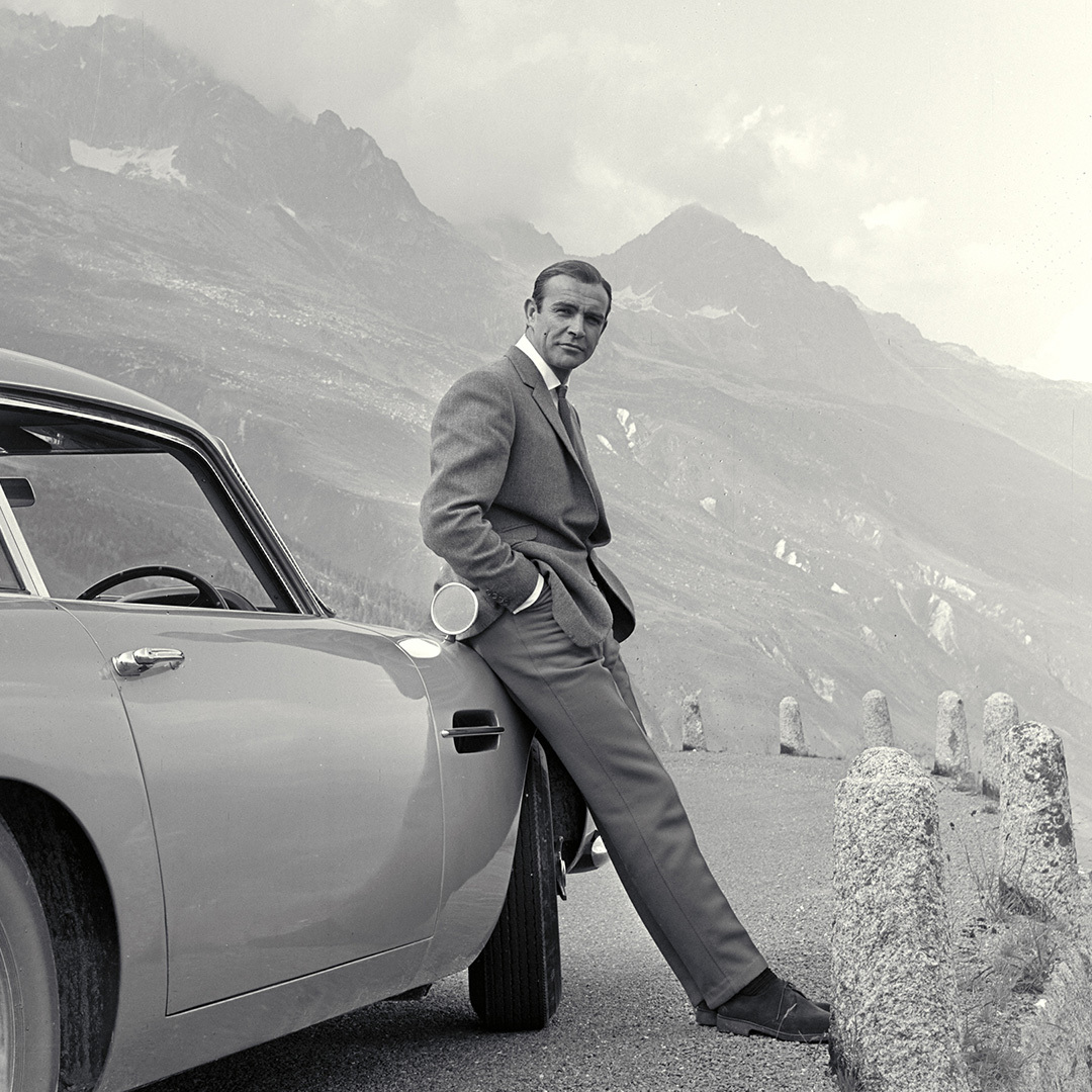 Sean Connery dans Goldfinger (1964).