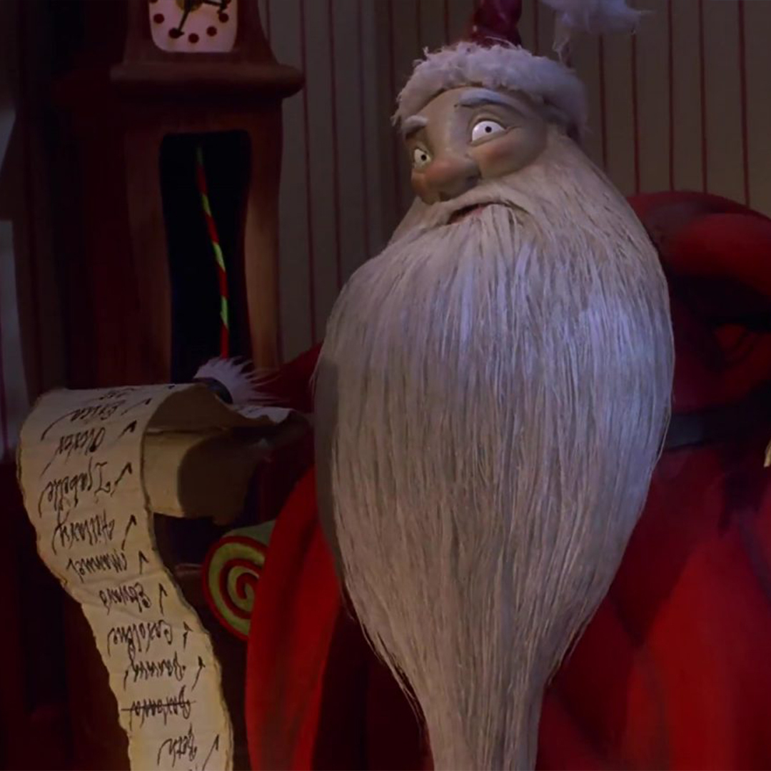 Le père Noël dans L’Étrange Noël de Monsieur Jack.