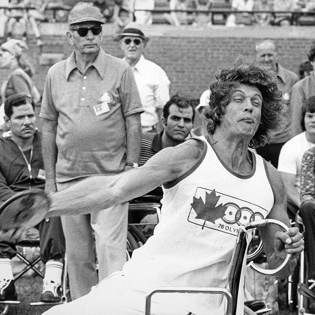 Doug Lyons aux Jeux paralympiques de 1976
