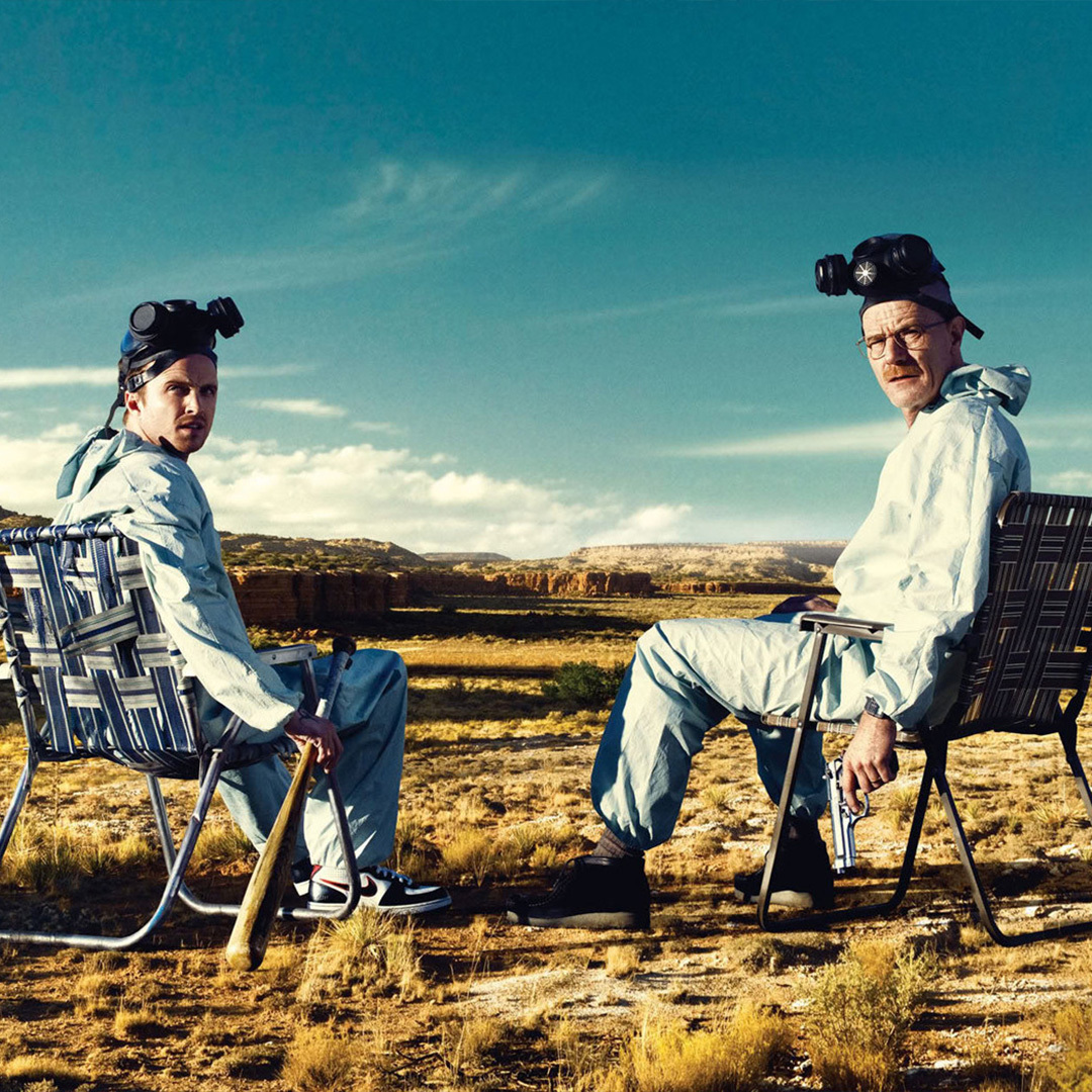 Une scène de la série Breaking Bad.