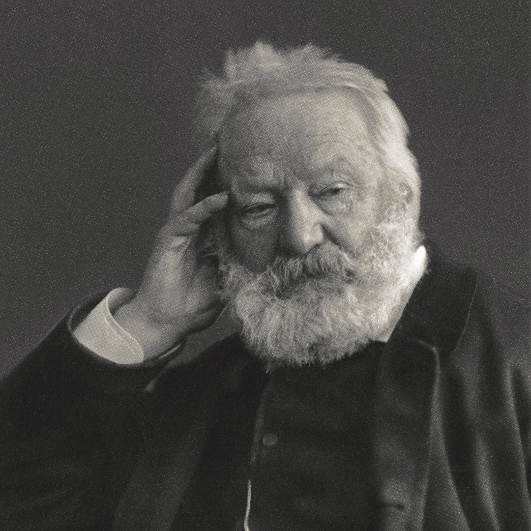 Portrait de Victor Hugo par Nadar.