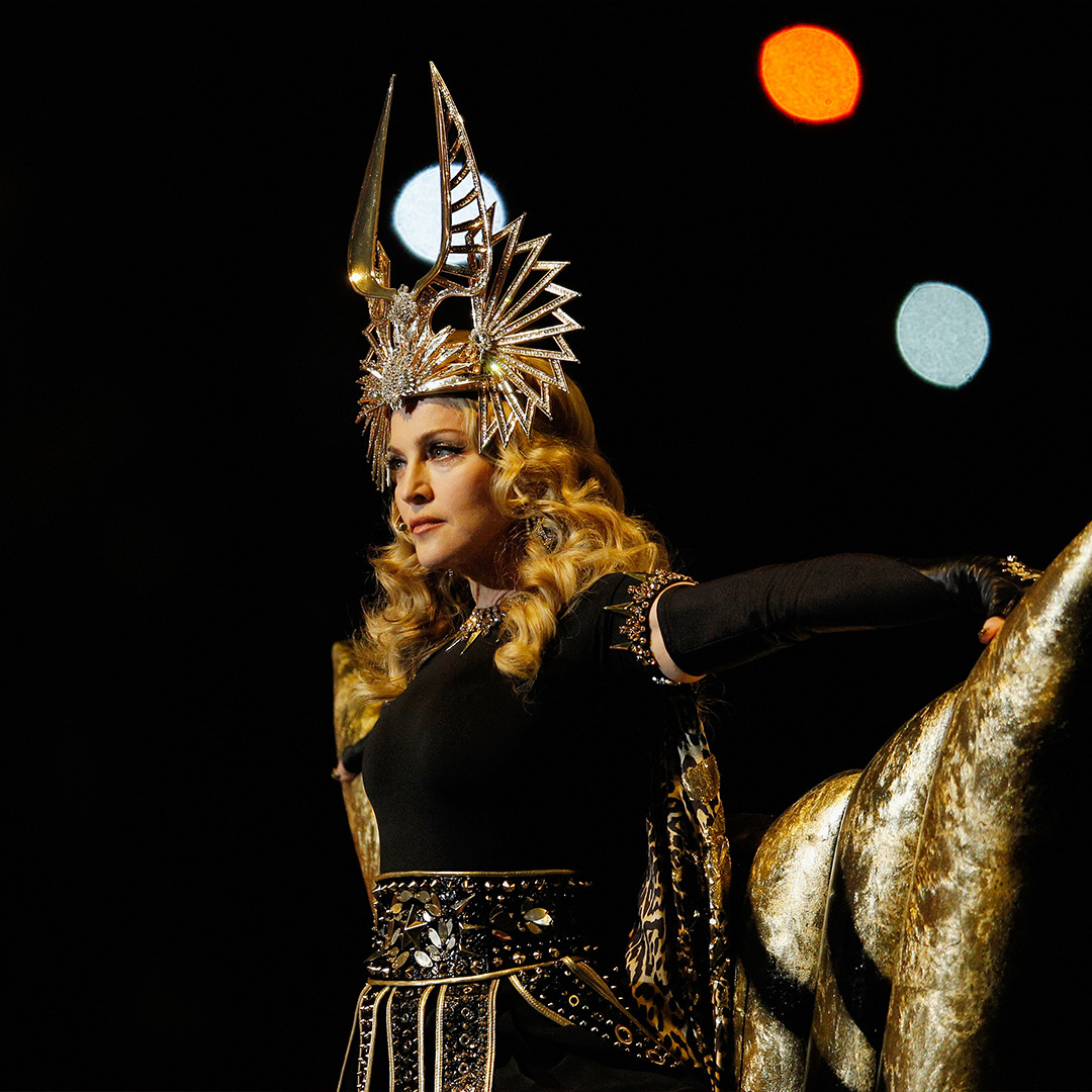 Madonna au Super Bowl.