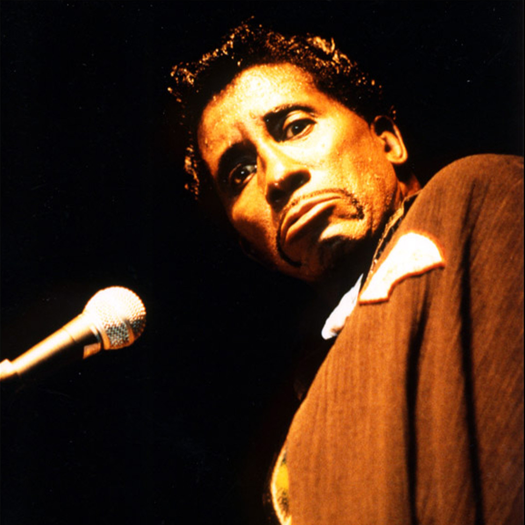 Screamin’ Jay Hawkins au Festival National de Blues du Creusot (France, 71) en 1995.