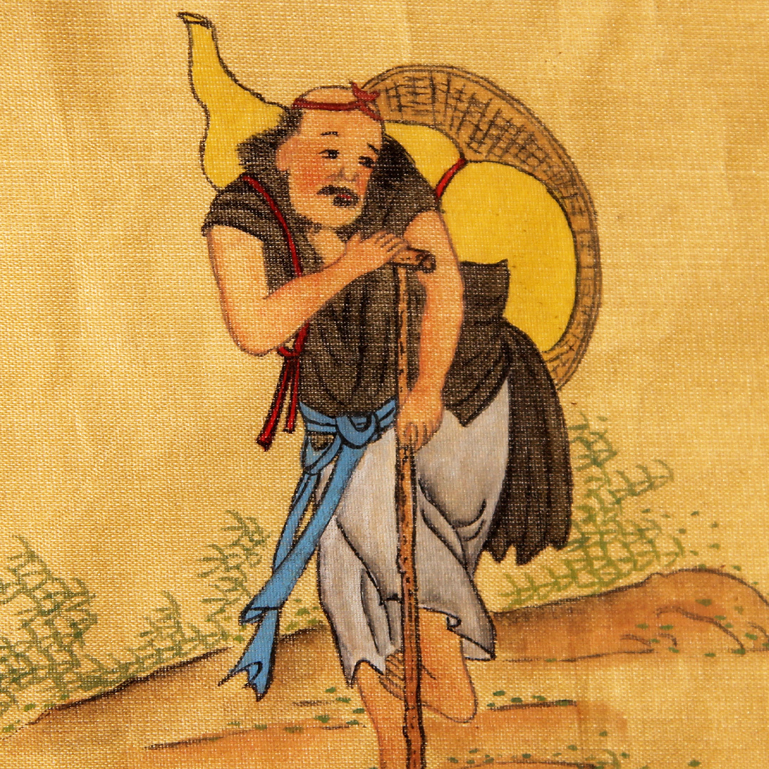 Illustration de l'immortel Li Tieguai.