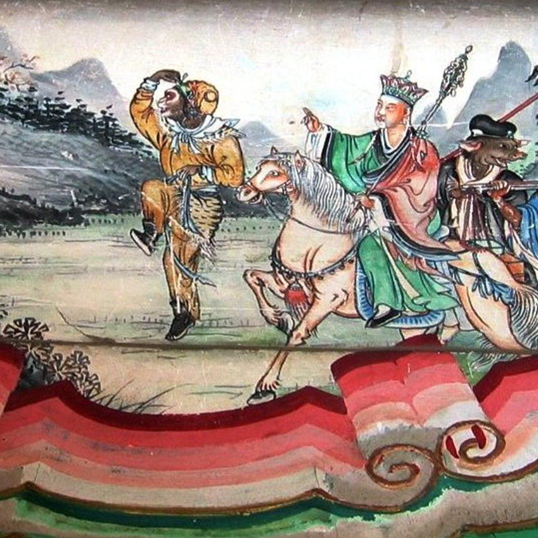 Illustration de La Pérégrination vers l’Ouest.