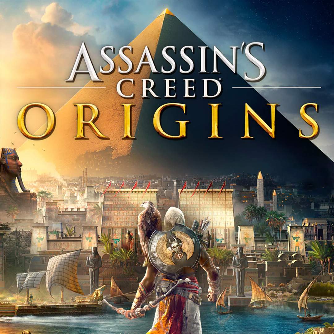 La jaquette du jeu Assassin’s Creed: Origins.