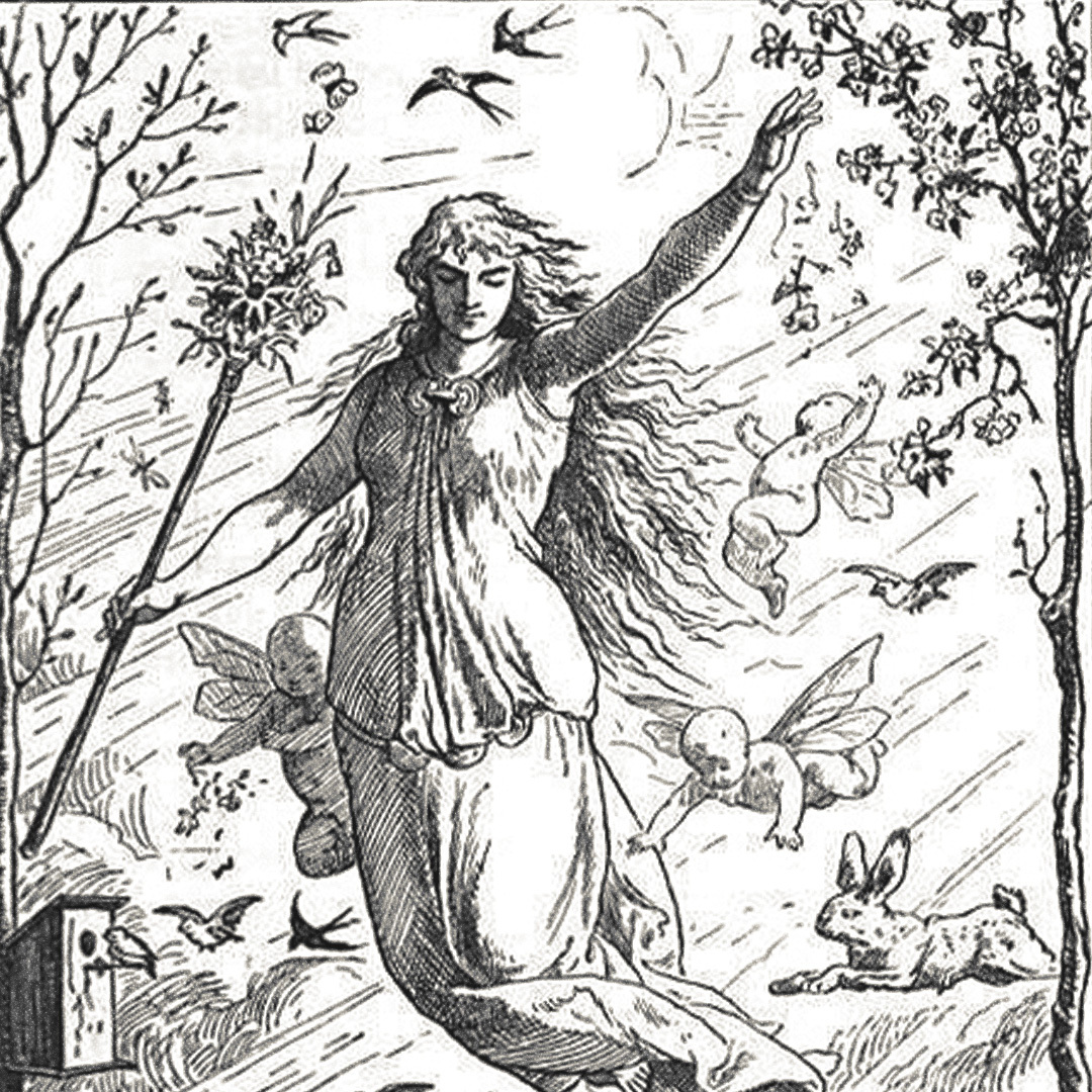 Ostara (1884) par Johannes Gehrts.