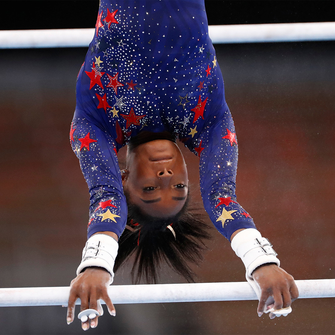 Simone Biles en 2018 au U.S. Classic