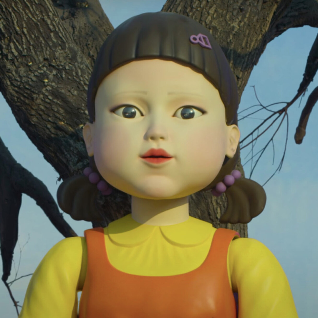 La poupée meurtrière Young-hee de Squid Game.
