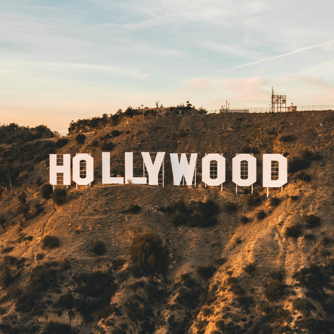 Le signe d’Hollywood.