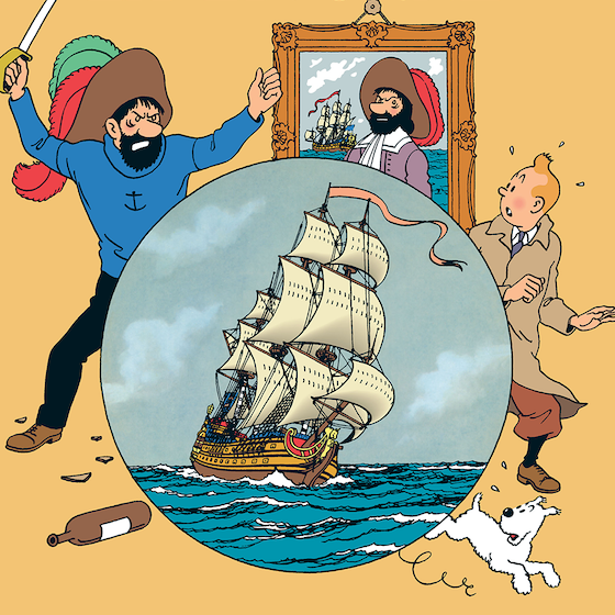 Nestor, le majordome du château de Moulinsart, fait sa première apparition dans Les aventures de Tintin : Le Secret de la Licorne.