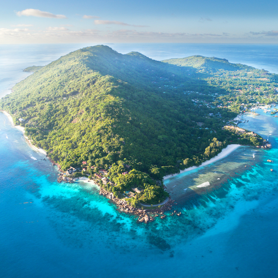 Seychelles is an archipelago of 10 islands.