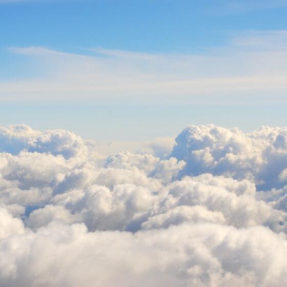 Most clouds form in the stratosphere.