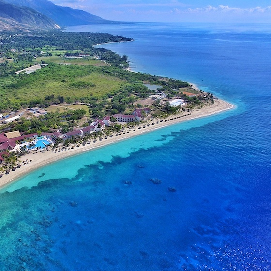 Haïti est le plus grand État de l’Île d’Hispaniola.