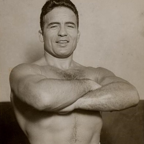 Jim Londos, aka the Golden Greek, was the leading wrestler of the 1930s.
