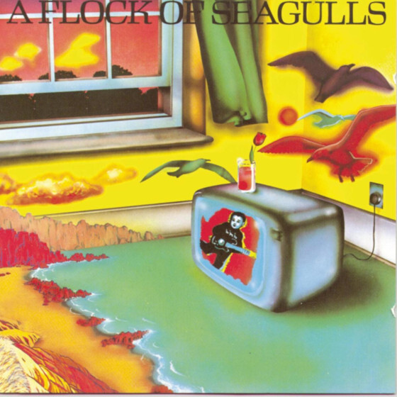The members of A Flock of Seagulls were named Simon, Nick, John, Roger, and Andy.