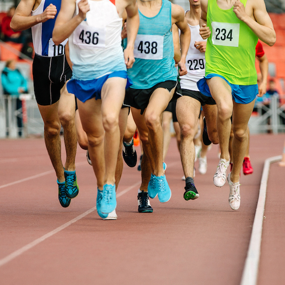 The world of competitive running is dominated by Americans.