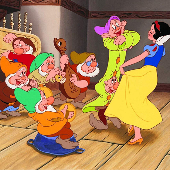 “Snow White and the Seven Dwarfs” was the first feature-length animated film released by Disney.