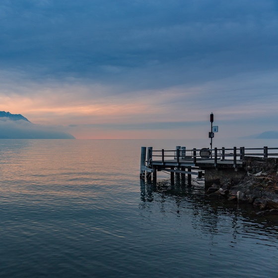 Le lac Léman est le plus grand lac purement suisse.