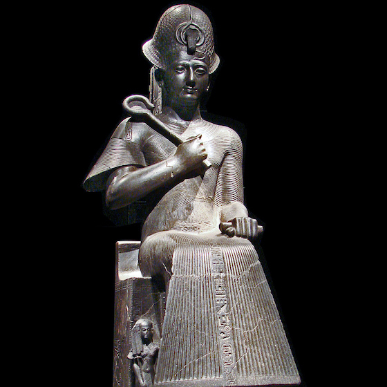 Pharaoh Ramses II is famous for waging the largest chariot battle in history.