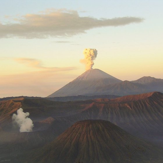 Volcanoes have shaped 50% of Earth's surface.