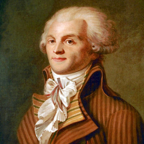 Maximilien de Robespierre was leader of the Girondins during the French Revolution.