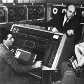 The UNIVAC, the first American commercial computer, predicted the election of Eisenhower.