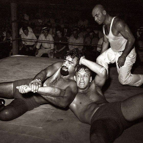 Chicago was the epicentre of pro wrestling in the early 1950s.