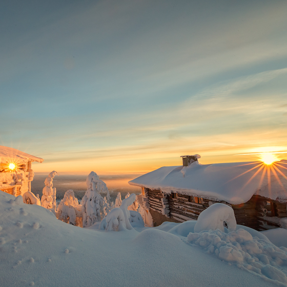 The region’s nickname is “Land of the Midnight Sun,” because the sun doesn’t set from mid-May to mid-August.