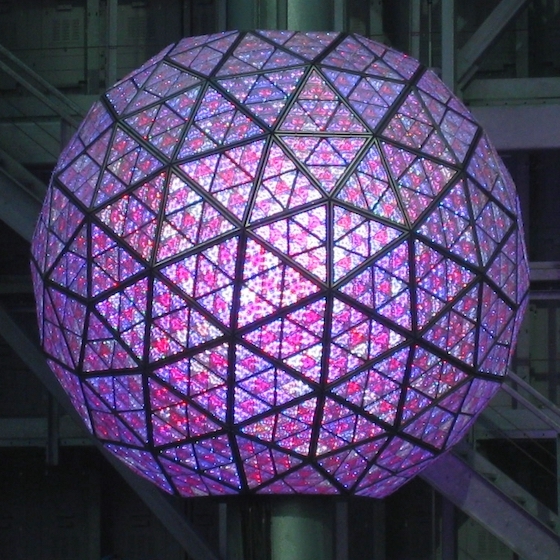 The idea of dropping a ball to celebrate the end of the year started in the 18th century.