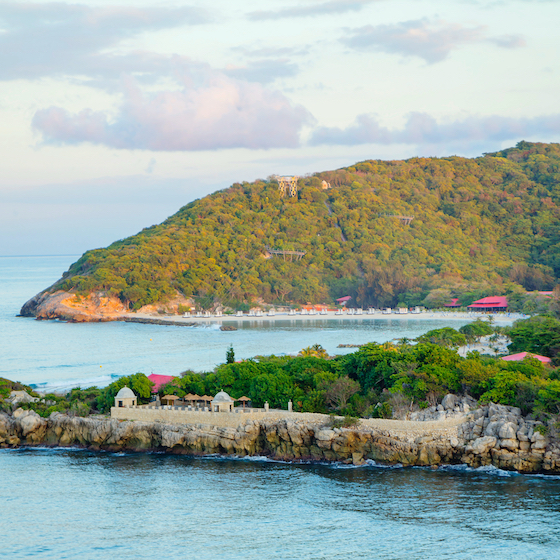 The waterways surrounding the nation are renowned for their coral reefs.