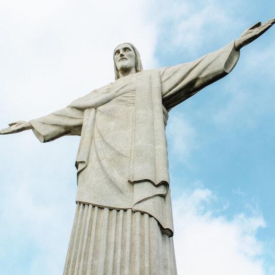 Rio's Christ the Redeemer was designed by the French sculptor Auguste Bartholdi.