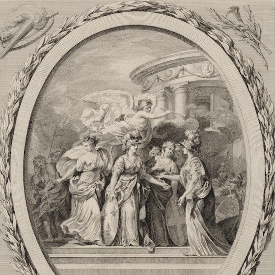 Signé en 1763, le Traité de Paris met fin à la guerre de Cent Ans. 