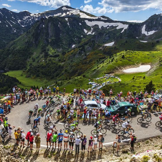 La course traverse toujours les Pyrénées.