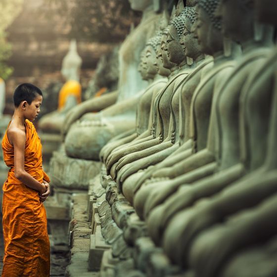 Buddhists believe in reincarnation.