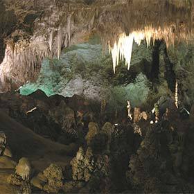 Carlsbad Caverns National Park was destroyed by an earthquake.