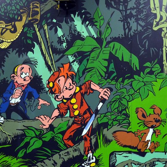 En 1938, Franquin crée le personnage de Spirou.
