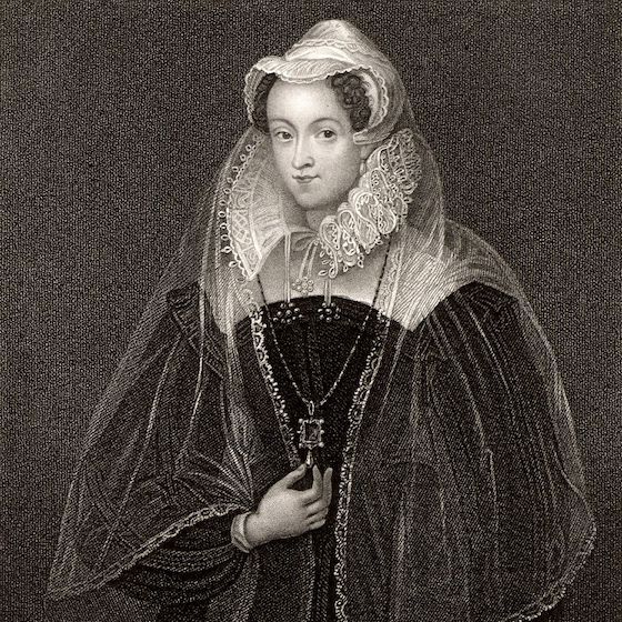 During the execution of Mary, Queen of Scots, her pet terrier was hiding under her skirt.