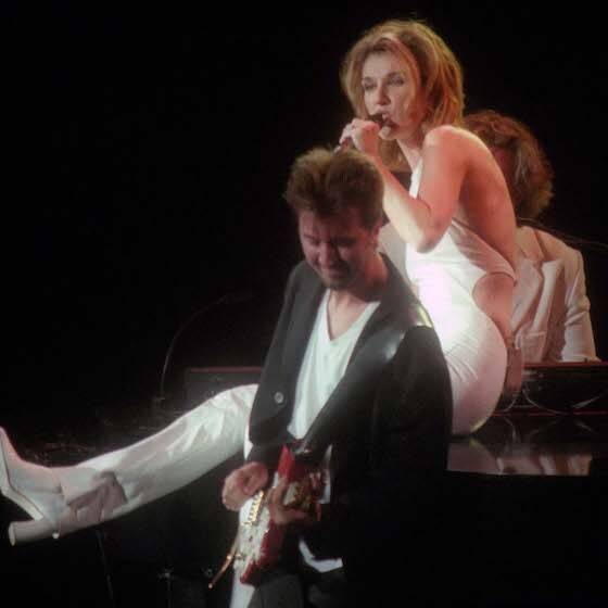 Céline Dion a chanté The Power of Love pour le président américain Bill Clinton.