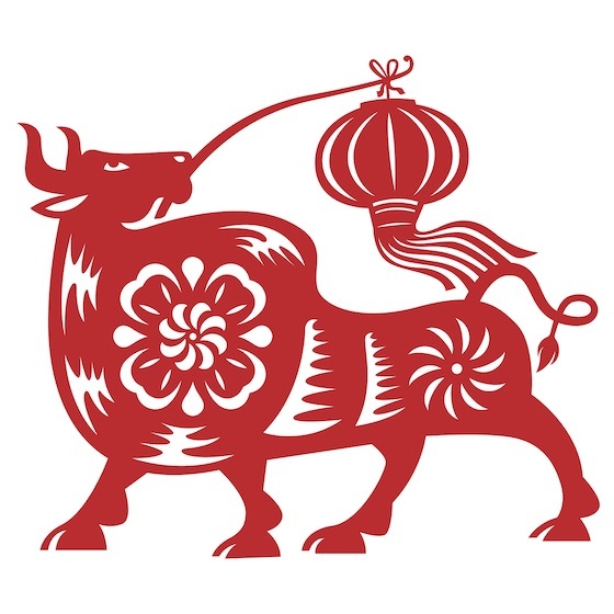 The lunar year 2021 will be the year of the ox.