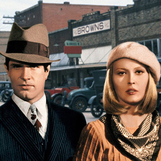 Bonnie and Clyde (1967) est considéré comme le premier film du Nouvel Hollywood.