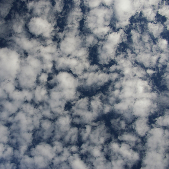 Altocumulus clouds are made up of ice particles. 