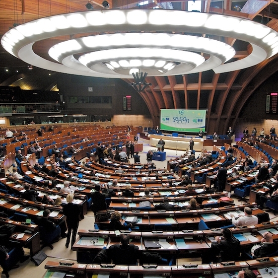The Council of Europe's headquarters are located in Brussels on Avenue des Nerviens.