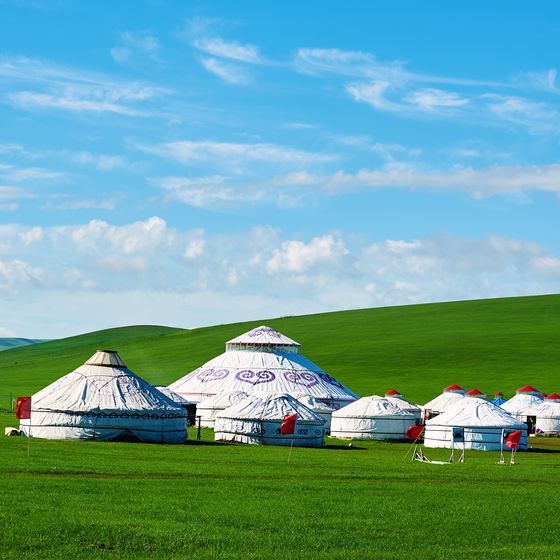 Mongolia enjoys around 260 days of sunshine per year.