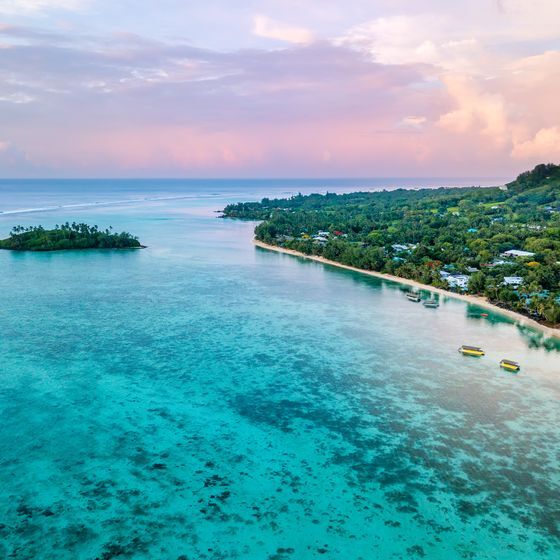 Rarotonga is the largest of the Cook Islands.