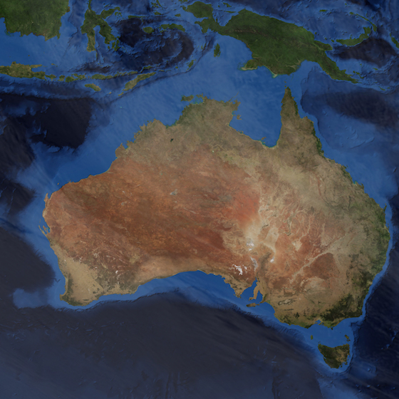 L’Australie est composée de 6 États.